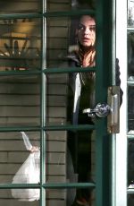 MILA KUNIS Leaves Her Mom