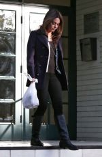 MILA KUNIS Leaves Her Mom