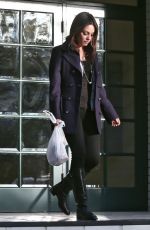 MILA KUNIS Leaves Her Mom