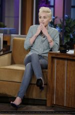 MILEY CYRUS at The Tonight Show with Jay Leno