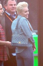 MILEY CYRUS at The Tonight Show with Jay Leno