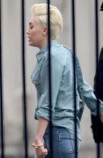 MILEY CYRUS at The Tonight Show with Jay Leno