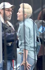 MILEY CYRUS at The Tonight Show with Jay Leno