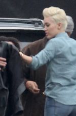 MILEY CYRUS at The Tonight Show with Jay Leno