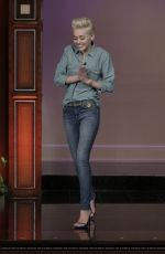MILEY CYRUS at The Tonight Show with Jay Leno