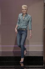 MILEY CYRUS at The Tonight Show with Jay Leno
