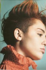 MILEY CYRUS in Love Magazine