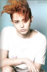 MILEY CYRUS in Love Magazine