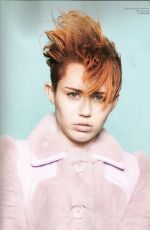 MILEY CYRUS in Love Magazine