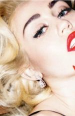 MILEY CYRUS in Vogue Magazine, Germany March 2014 Issue