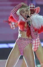 MILEY CYRUS Performs at Bangerz Tour in Los Angeles
