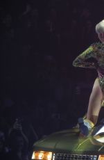 MILEY CYRUS Performs at Bangerz Tour in Los Angeles