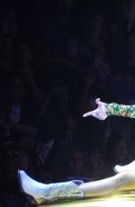 MILEY CYRUS Performs at Bangerz Tour in Los Angeles