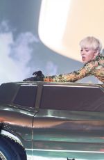 MILEY CYRUS Performs at Bangerz Tour in Vancouver