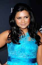MINDY KALING at 2014 Costume Designers Guild Awards in Beverly Hills