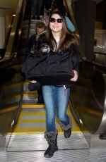 MIRANDA COSGROVE Arrives at LAX Airport