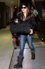 MIRANDA COSGROVE Arrives at LAX Airport