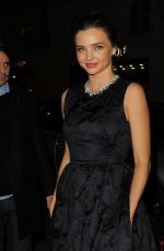 MIRANDA KERR at H&M Fall/Winter 2014/2015 Fashion Show