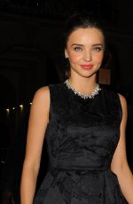 MIRANDA KERR at H&M Fall/Winter 2014/2015 Fashion Show