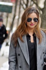 MIRANDA KERR Leaves Her Apartment on the Upper East Side in New York