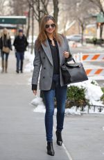 MIRANDA KERR Leaves Her Apartment on the Upper East Side in New York