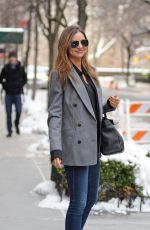 MIRANDA KERR Leaves Her Apartment on the Upper East Side in New York