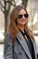 MIRANDA KERR Leaves Her Apartment on the Upper East Side in New York