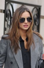 MIRANDA KERR Leaves Her Apartment on the Upper East Side in New York