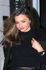 MIRANDA KERR Leaves Her Hotel in New York