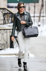 MIRANDA KERR Out and About in New York 1802