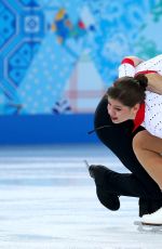 MIRIAM ZIEGLER and Severin Kiefer at 2014 Winter Olympics in Sochi