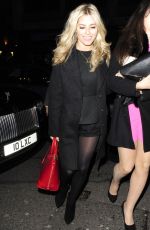MOLLIE KING Arrives at Mahiki Nightclub in London