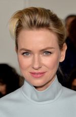 NAOMI WATTS at Calvin Klein Fashion Show in New York