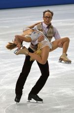 NELLI ZHIGANSHINA and Alexander Gazsi at 2014 Winter Olympics in Sochi