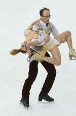 NELLI ZHIGANSHINA and Alexander Gazsi at 2014 Winter Olympics in Sochi