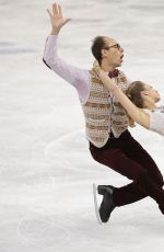 NELLI ZHIGANSHINA and Alexander Gazsi Performs at 2014 Winter Olympics