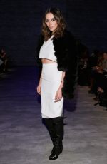 NICOE TRUNFIO at Mathieu Mirano Fashion Show in New York