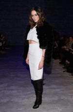NICOE TRUNFIO at Mathieu Mirano Fashion Show in New York