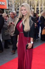 NICOLA MCLEAN at Mr Peabody and Sherman 3D Premiere in London