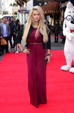NICOLA MCLEAN at Mr Peabody and Sherman 3D Premiere in London