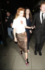 NICOLA ROBERTS at House of Holland Show at London Fashion Week