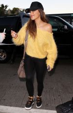 NICOLE SCHERZINGER Arrives at LAX Airport