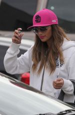 NICOLE SCHERZINGER in Leggings Out and About in Los Angeles