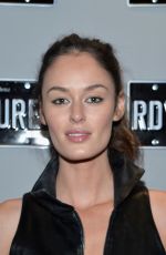 NICOLE TRUNFIO at Star Lounge at Mercedes-Benz Fashion Week in New York