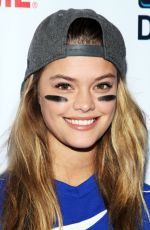 NINA AGDAL at DirecTV Celebrity Beach Bowl in New York