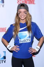 NINA AGDAL at DirecTV Celebrity Beach Bowl in New York