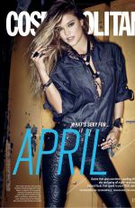 NINA AGDAL in Cosmopolitan Magazine, April 2014 Issue