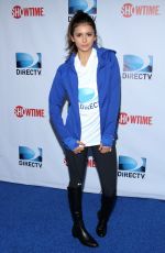 NINA DOBREV at DirecTV Celebrity Beach Bowl in New York