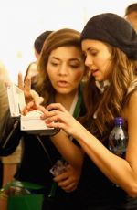 NINA DOBREV at DirecTV Gift Lounge at Super Bowl Weekend in New York