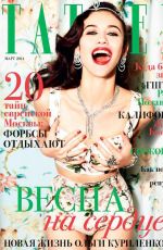 OLGA KURYLENKO in Tatler Magazine, Russia March 2014 Issue